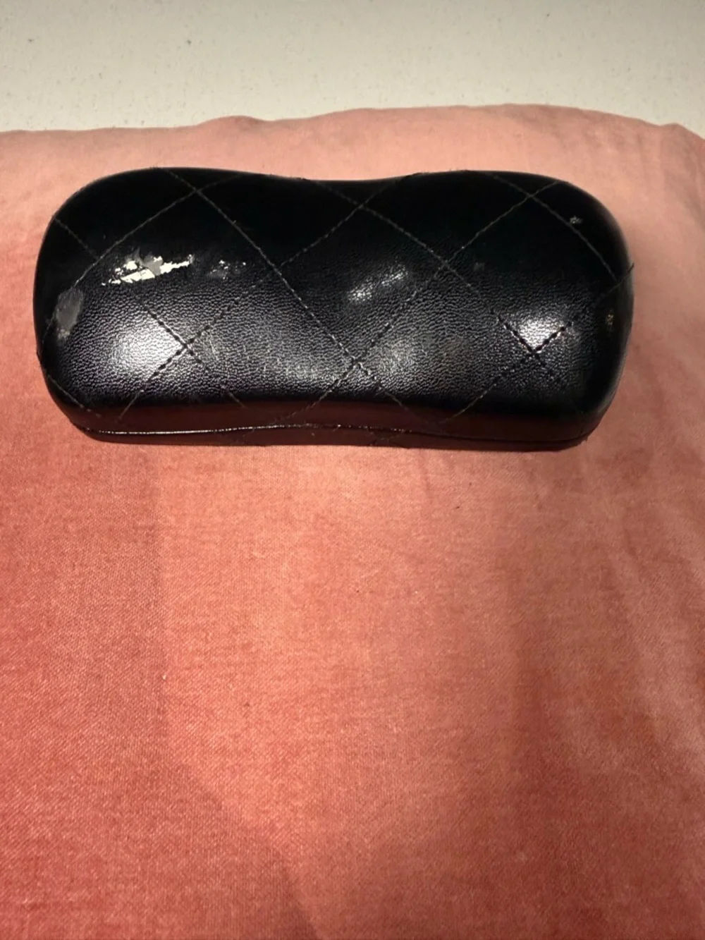 CHANEL Authentic Vintage Black Oversized Sunglasses with Silver Bows - Picture 8 of 12